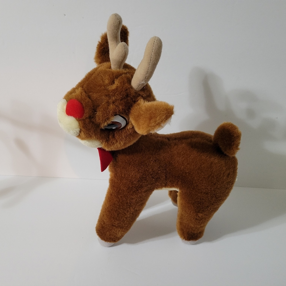 Vintage Rudolph The Red Nosed Reindeer Plush